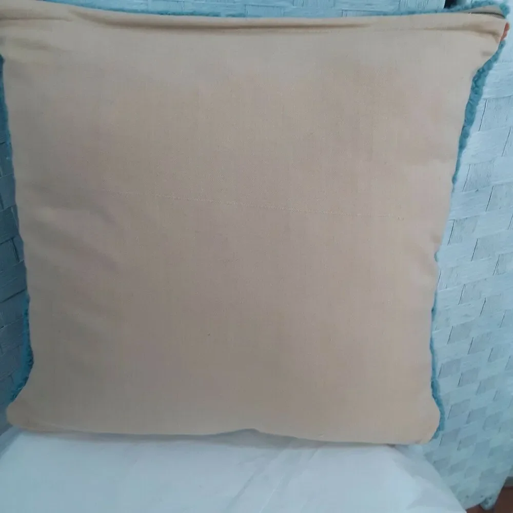 The Company Store Woven Winter 2 Birds Decorative Pillow Unique